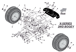 countax-x-series-rider-4 x-series-tractors part diagram