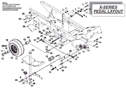 countax-x-series-rider-4 x-series-tractors part diagram