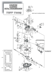 countax-x-series-rider-4 x-series-tractors part diagram