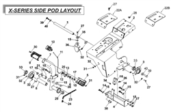 countax-x-series-rider-4 x-series-tractors part diagram
