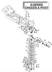 countax-x-series-rider-4 x-series-tractors part diagram