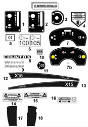 countax-x-series-rider-4 x-series-tractors part diagram
