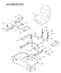 k-series-lawn-tractor k-series-lawn-tractors part diagram