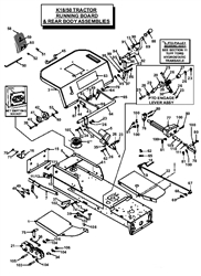 k1850-lawn-tractor k-series-lawn-tractors part diagram