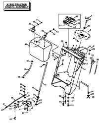 k1850-lawn-tractor k-series-lawn-tractors part diagram
