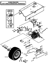 k1850-lawn-tractor k-series-lawn-tractors part diagram