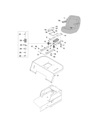 k1850-series-lawn-tractor k-series-lawn-tractors part diagram