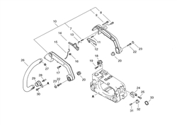 echo-cs-3000-chainsaw echo-petrol-chainsaws part diagram