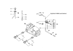 echo-cs-3050-chainsaw echo-petrol-chainsaws part diagram