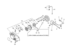 echo-cs-3050-chainsaw echo-petrol-chainsaws part diagram