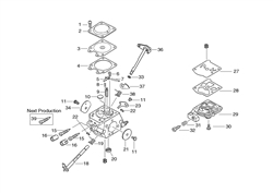 echo-cs-320t-chainsaw echo-petrol-chainsaws part diagram