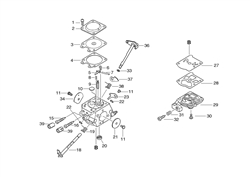 echo-cs-350t-chainsaw echo-petrol-chainsaws part diagram