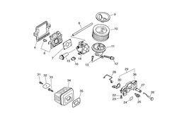 echo-cs-3700-chainsaw echo-petrol-chainsaws part diagram