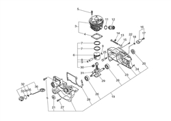 echo-cs-5000-chainsaw echo-petrol-chainsaws part diagram