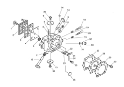 echo-cs-5000-chainsaw echo-petrol-chainsaws part diagram