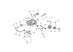 echo-cs-5000-chainsaw echo-petrol-chainsaws part diagram