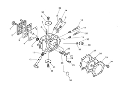 echo-cs-5501-chainsaw echo-petrol-chainsaws part diagram