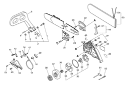 echo-cs-5501-chainsaw echo-petrol-chainsaws part diagram
