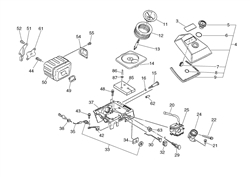 echo-cs-6701-chainsaw echo-petrol-chainsaws part diagram
