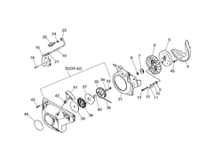 echo-cs-8000-chainsaw echo-petrol-chainsaws part diagram