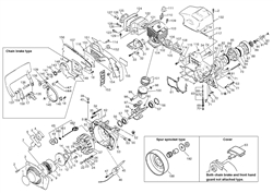 echo-cs-900evl-chainsaw echo-petrol-chainsaws part diagram