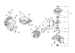 echo-hc-1000-hedgetrimmer echo-petrol-hedge-trimmers part diagram