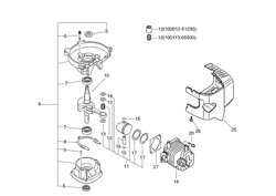 echo-hc-1500-hedgetrimmer echo-petrol-hedge-trimmers part diagram