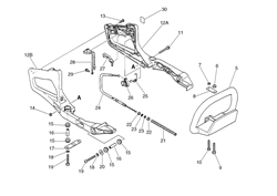 echo-hc-1600-hedgetrimmer echo-petrol-hedge-trimmers part diagram