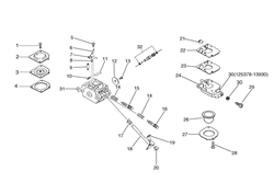 echo-hc-2100-hedgetrimmer echo-petrol-hedge-trimmers part diagram