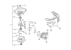 echo-hc-2300-hedgtrimmer echo-petrol-hedge-trimmers part diagram
