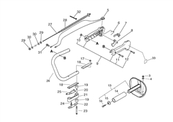 echo-hc-2300-hedgtrimmer echo-petrol-hedge-trimmers part diagram