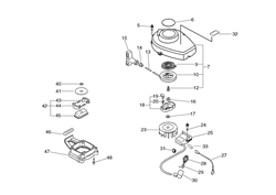 echo-hc-2410-hedgetrimmer echo-petrol-hedge-trimmers part diagram