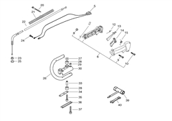 echo-hc-30es-hedgetrimmer echo-petrol-hedge-trimmers part diagram