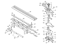 echo-hca-2400-telescopic echo-petrol-hedge-trimmers part diagram
