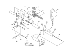 echo-hca-2500-telescopic echo-petrol-hedge-trimmers part diagram