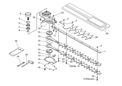 echo-hcr-1500-hedgetrimmer echo-petrol-hedge-trimmers part diagram