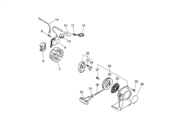 echo-shc-1700-hedgetrimmer echo-petrol-hedge-trimmers part diagram