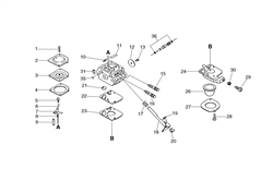 echo-shc-1700-hedgetrimmer echo-petrol-hedge-trimmers part diagram