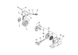 echo-shc-2100-hedgetrimmer echo-petrol-hedge-trimmers part diagram