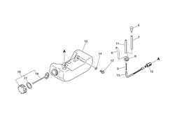 echo-shc-2100-hedgetrimmer echo-petrol-hedge-trimmers part diagram