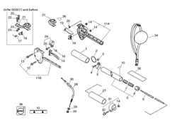 echo-shc-2400s-hedgetrimmer echo-petrol-hedge-trimmers part diagram