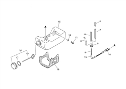 echo-shc-2400s-hedgetrimmer echo-petrol-hedge-trimmers part diagram
