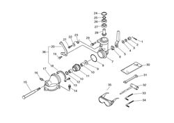 echo-shc-2400s-hedgetrimmer echo-petrol-hedge-trimmers part diagram