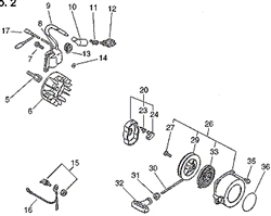 es-2000 echo-blowervacs part diagram