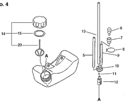 es-2000 echo-blowervacs part diagram