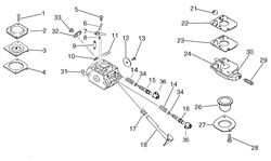 es-2400 echo-blowervacs part diagram