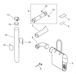 es-2400 echo-blowervacs part diagram