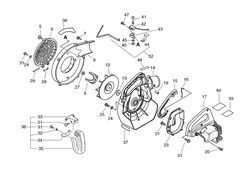 es1000 echo-blowervacs part diagram