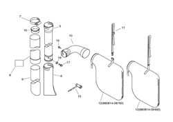 es1000 echo-blowervacs part diagram