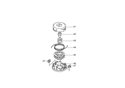 gt2150si echo-brushcutters-trimmers part diagram
